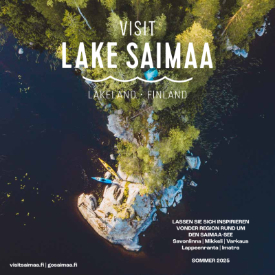 Lake Saimaa Summer 2025 GER kansikuva.