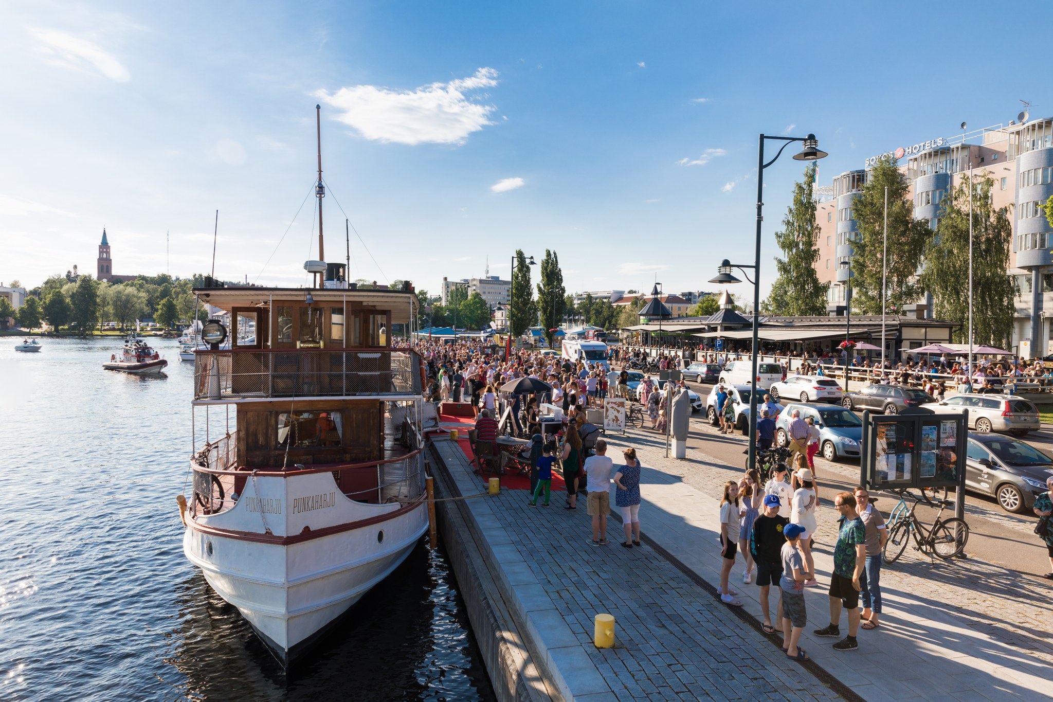 Tiedote - Kesäinfo avautuu Savonlinnan matkustajasatamaan 3.6.2024