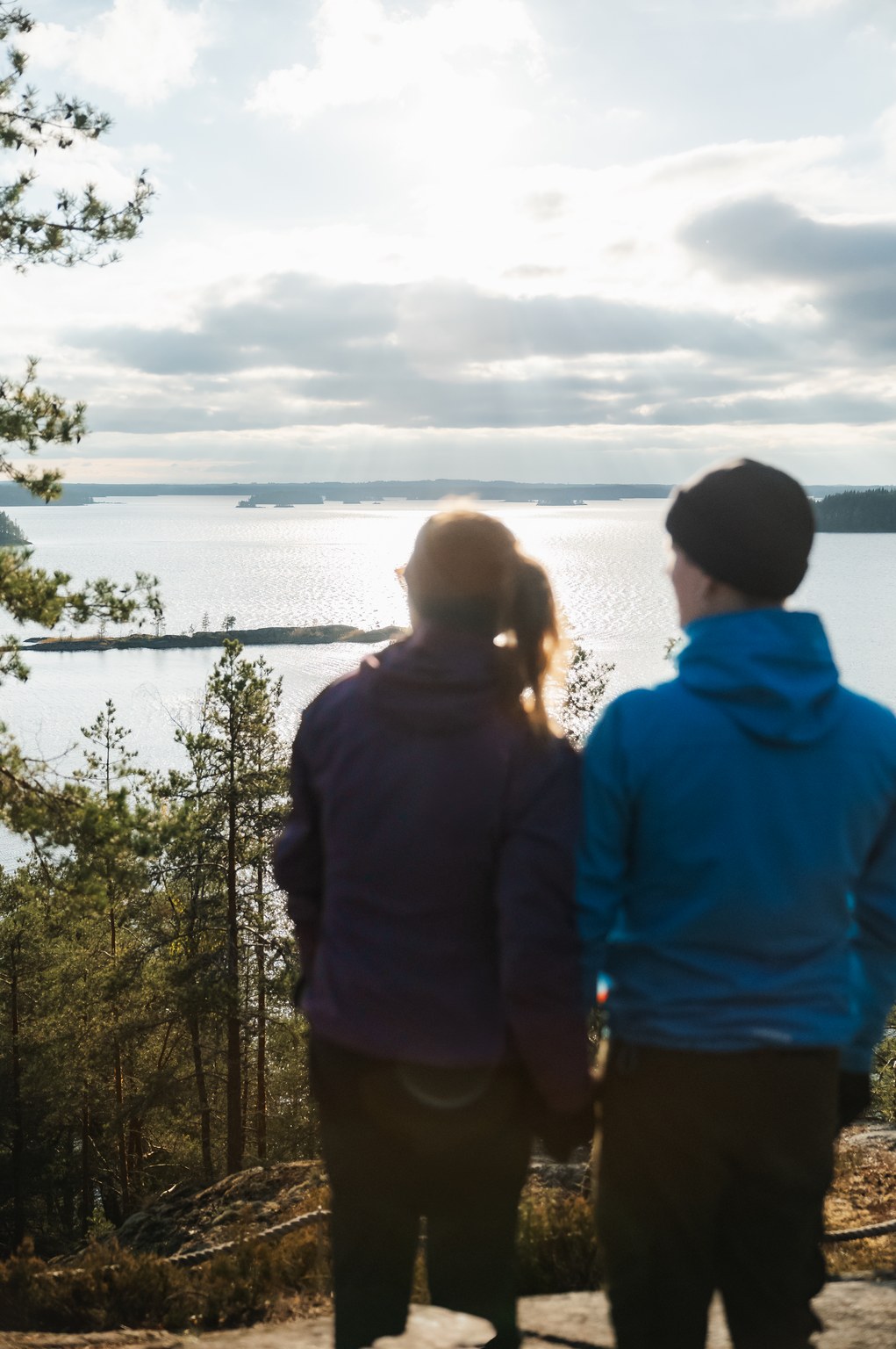 Linnansaari National Park island views and cliffs